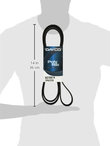 Dayco 5070874 Serpentine Belt , Black - Image 3